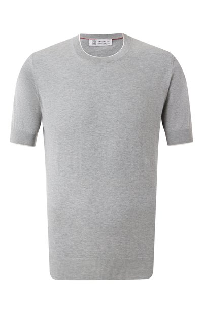 Мужской хлопковый джемпер BRUNELLO CUCINELLI, арт. M29805200