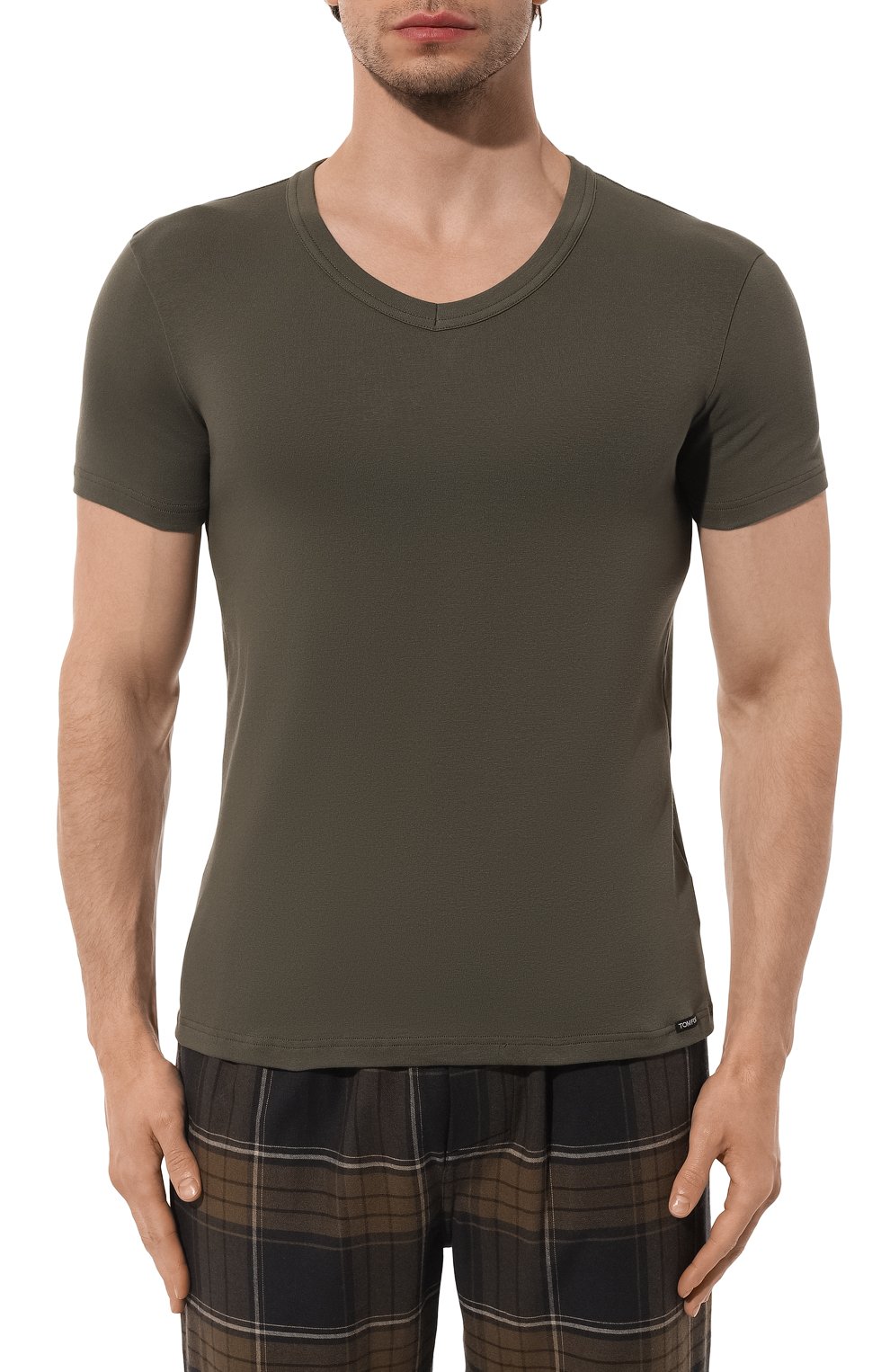 Хлопковая футболка TOM FORD, арт. T4M09104, фото 3