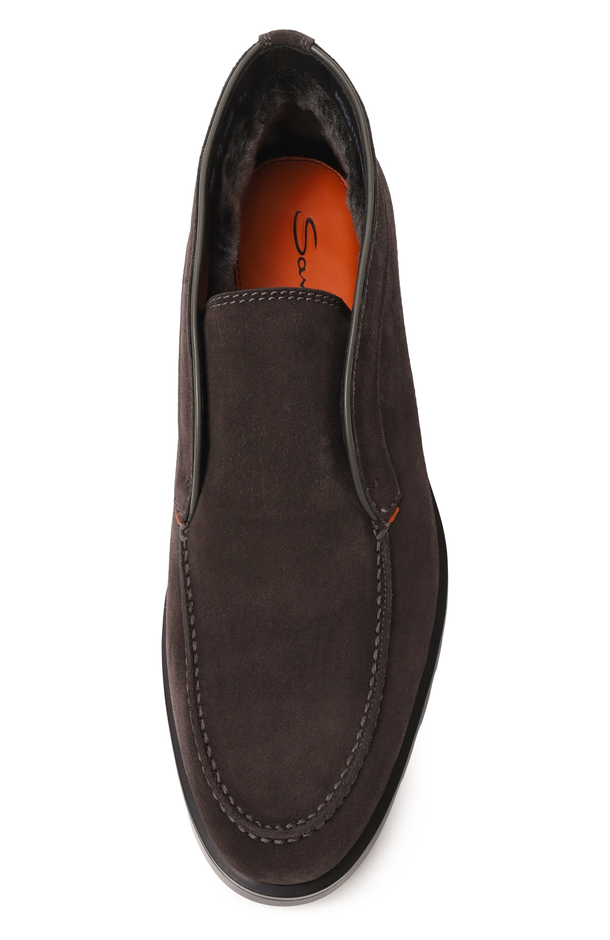 Замшевые ботинки detroit SANTONI, арт. MGDG17823NE0ASEY, фото 6