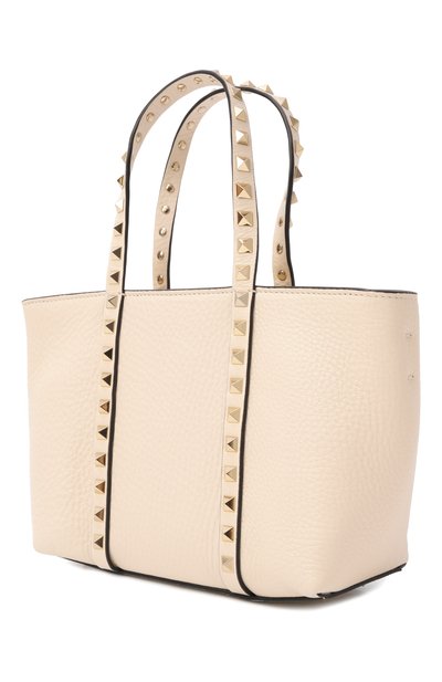 Сумка rockstud mini VALENTINO кремового цвета по цене 229000 руб., арт. 8W2B0R05/VSF, фото 4 Сумка rockstud mini VALENTINO, арт. 8W2B0R05/VSF, фото 4