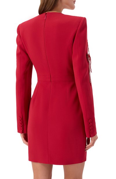 Платье ZUHAIR MURAD красного цвета по цене 460500 руб., арт. PDR26014/CRCA022, фото 3 Платье ZUHAIR MURAD, арт. PDR26014/CRCA022, фото 3