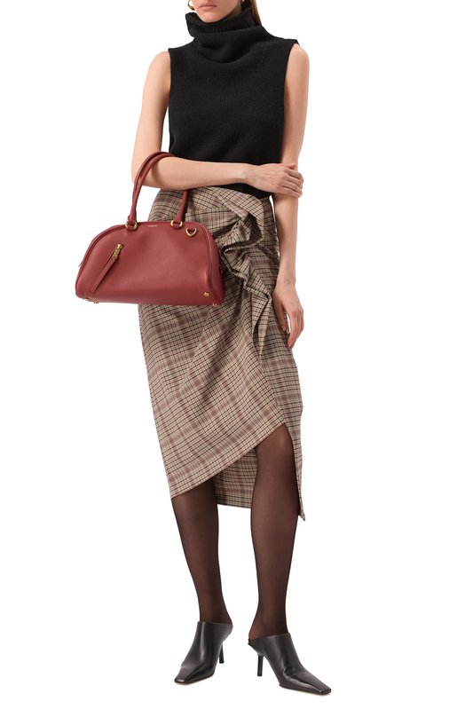 Сумка Shield Twin small Burberry 8102174 Красный  8102174 Фото 7