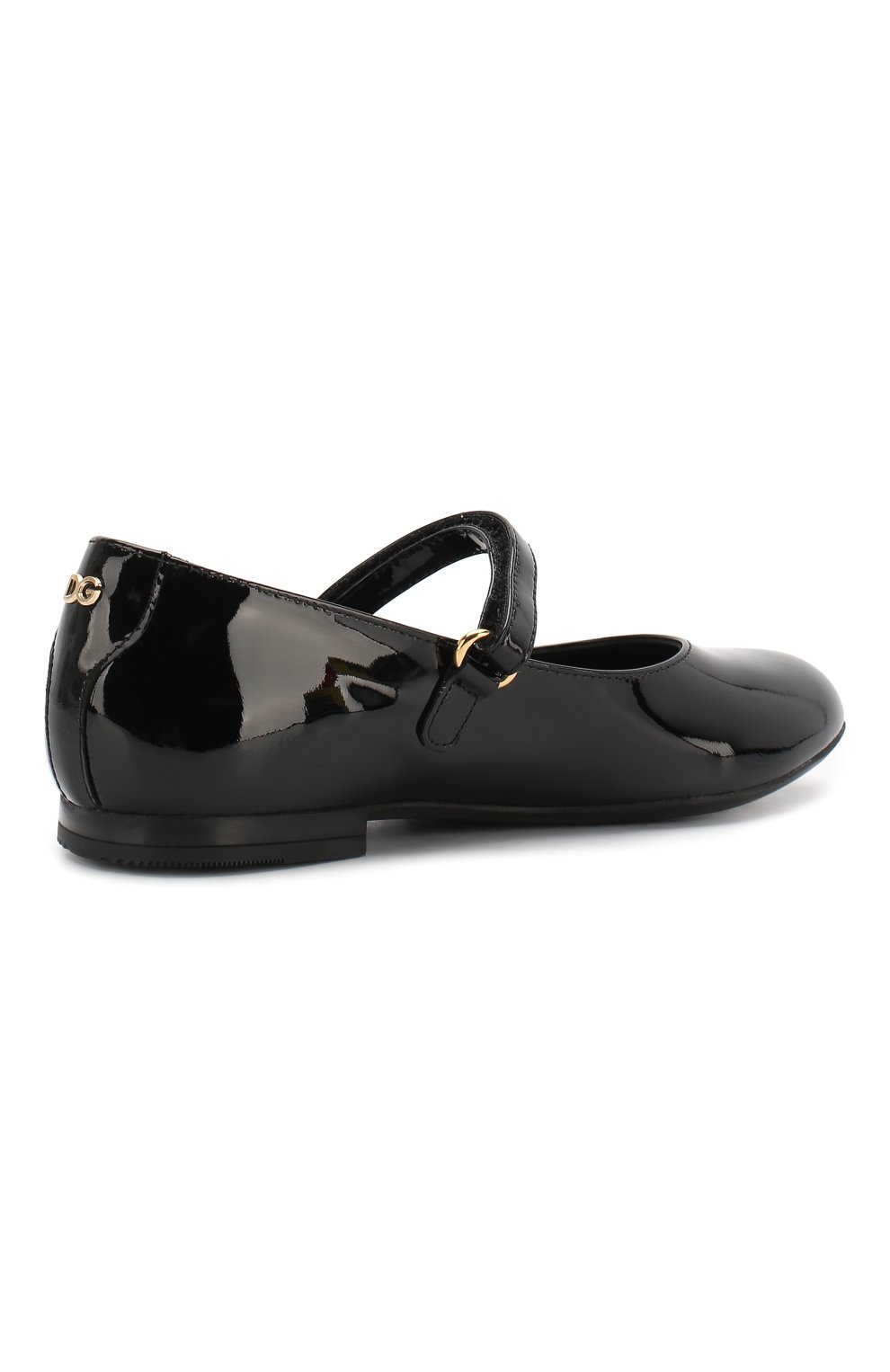 Балетки из лаковой кожи DOLCE & GABBANA, арт. D10699/A1328/29-36, фото 3
