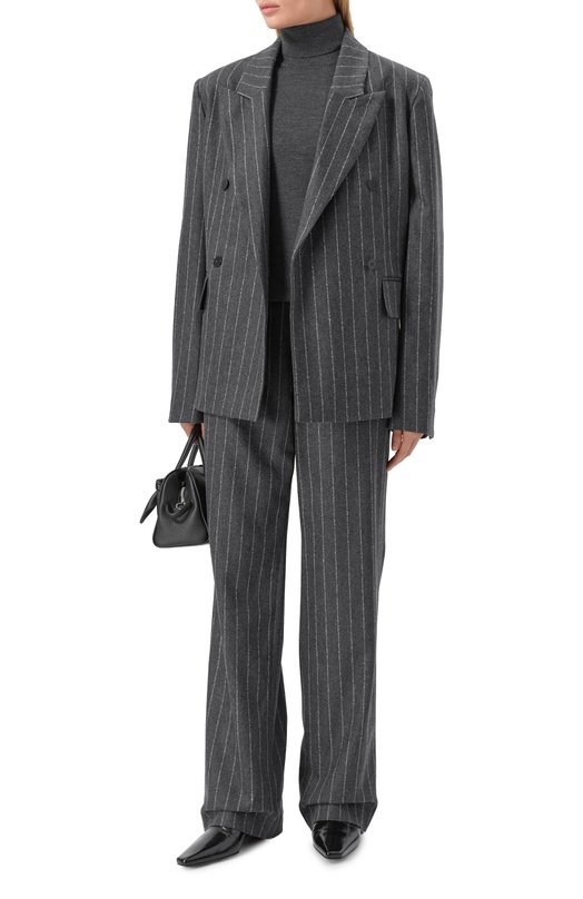 Жакет из шерсти и кашемира Loulou de Saison KALEN Серый  KALEN Фото 2