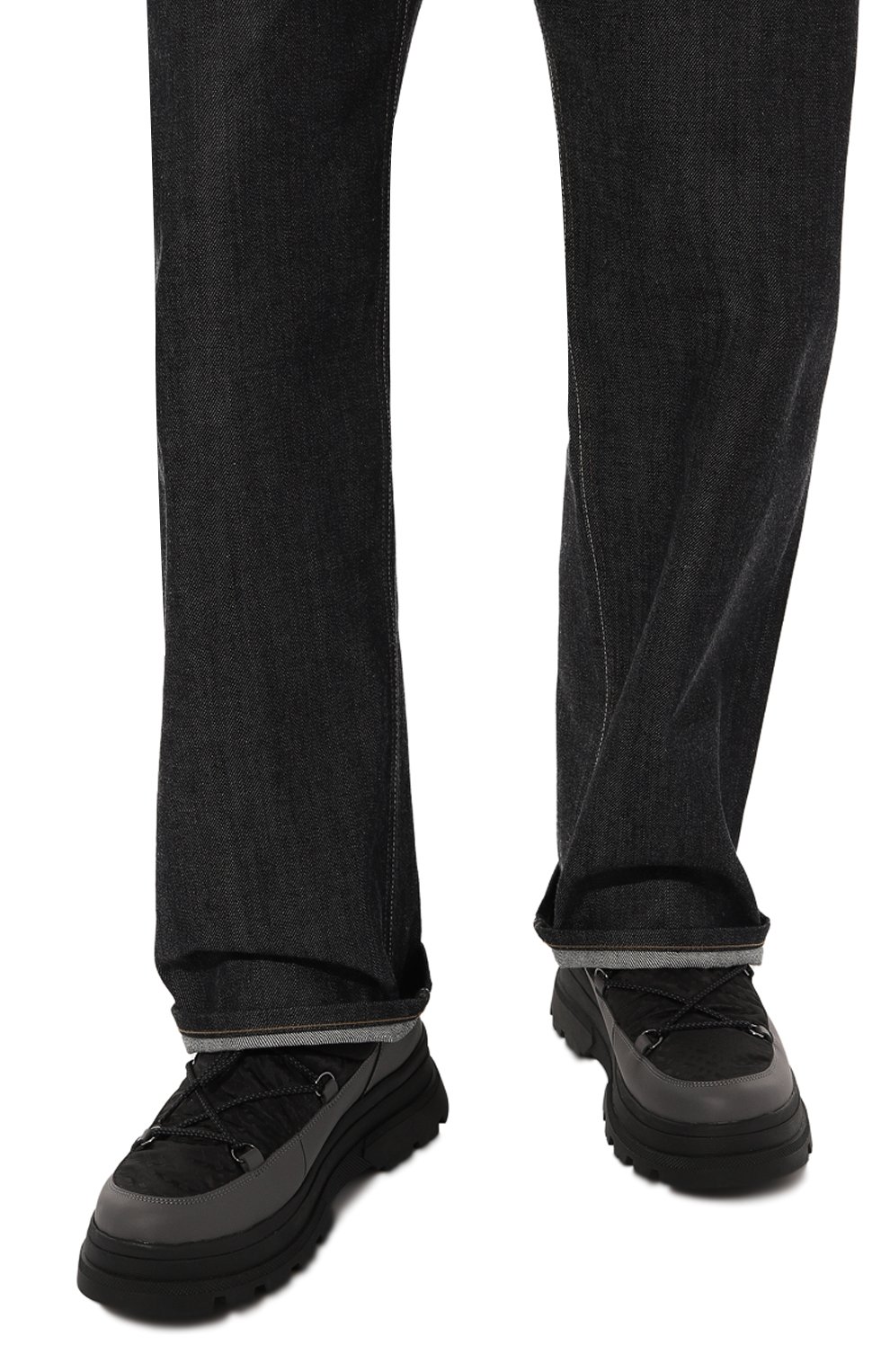 Текстильные сапоги BOSS, арт. 50523884, фото 3