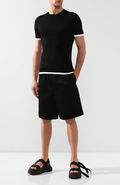 Футболка из вискозы NEIL BARRETT, арт. BJT420/L527C, фото 2