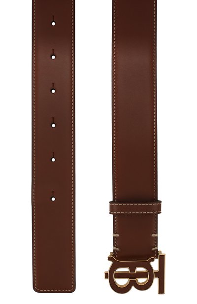 Кожаный ремень BURBERRY, арт. 8027792, фото 2