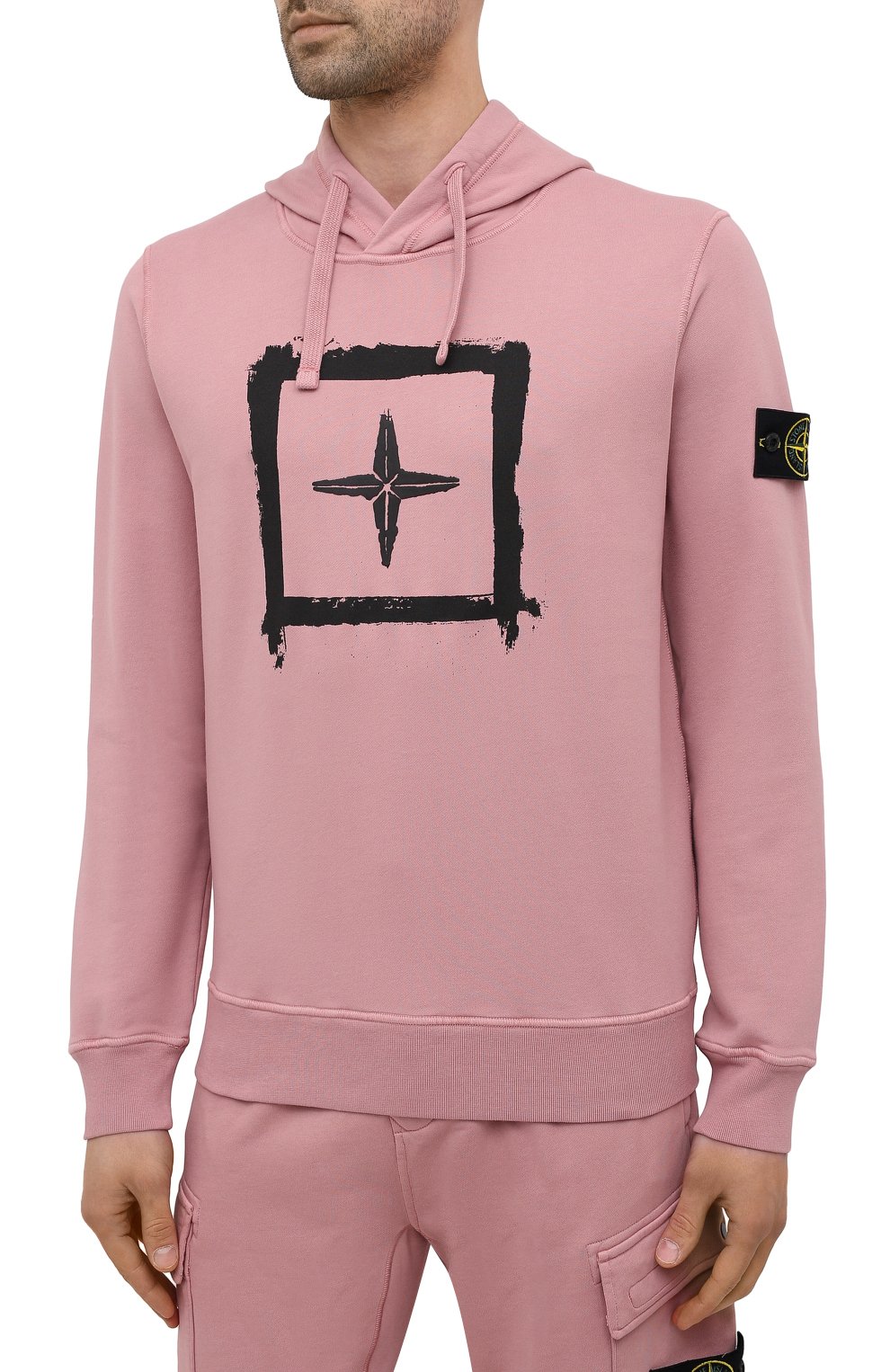 Хлопковое худи STONE ISLAND, арт. 741565894, фото 3
