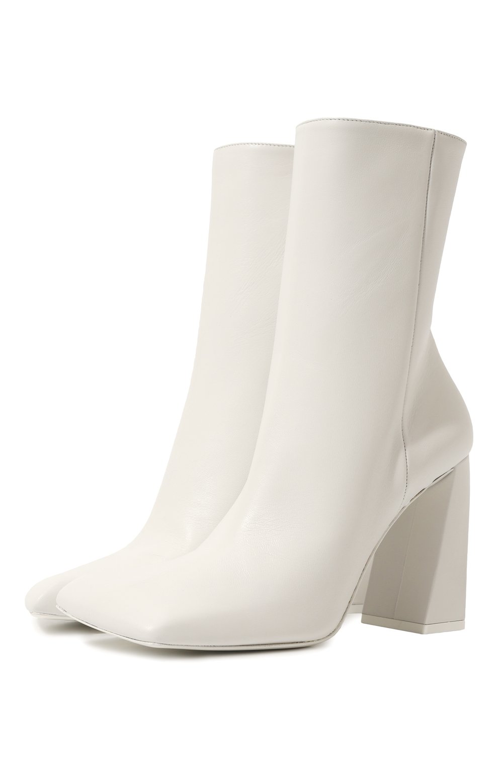 Кожаные ботильоны marine 95 AMINA MUADDI, арт. MARINE B00TIE 95/NAPPA, фото 1