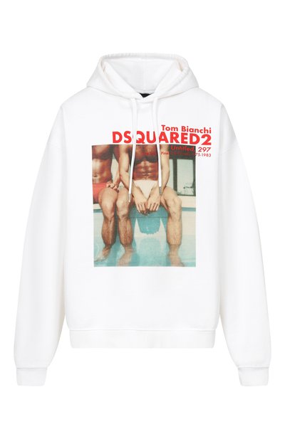 Мужской хлопковое худи DSQUARED2, арт. S74GU0950/D25028