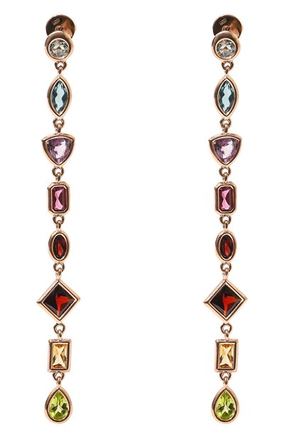 Радужные серьги в позолоте SECRETS JEWELRY, арт. РСП400130, фото 1