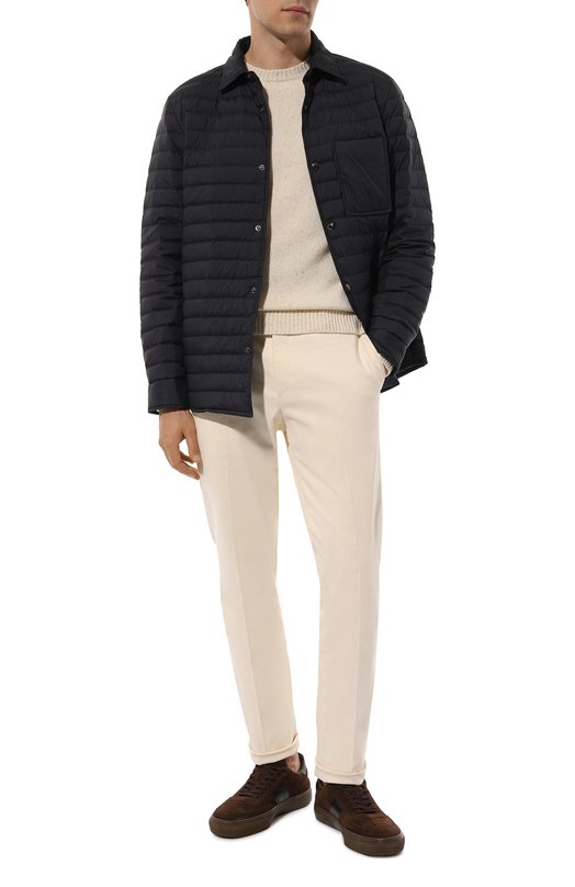 Замшевые кеды Tod’s XXM03E0GC50/MJH Коричневый  XXM03E0GC50/MJH Фото 2