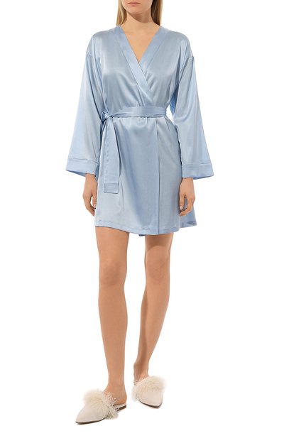 Шелковый халат I.D. SARRIERI, арт. J7461, фото 2