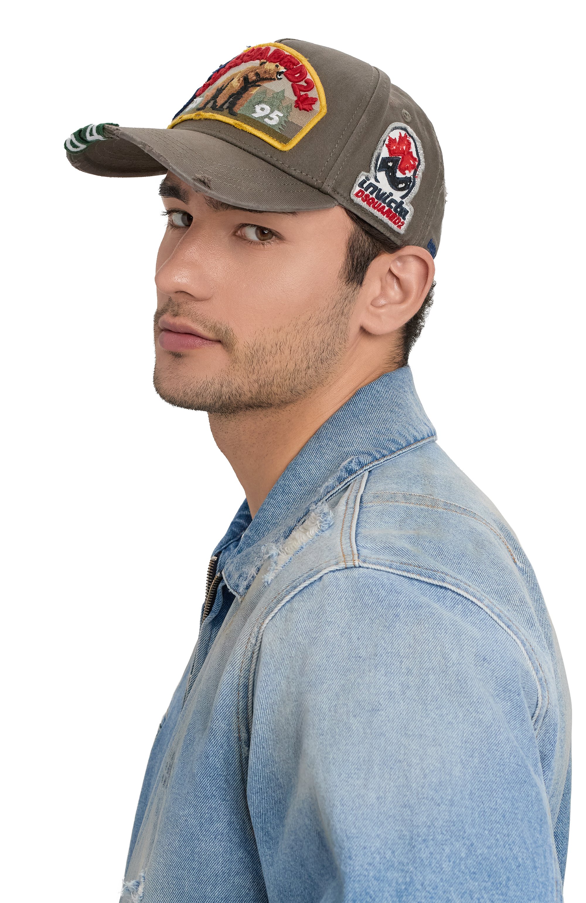 Хлопковая бейсболка DSQUARED2, арт. BCM0880/05C00001, фото 2
