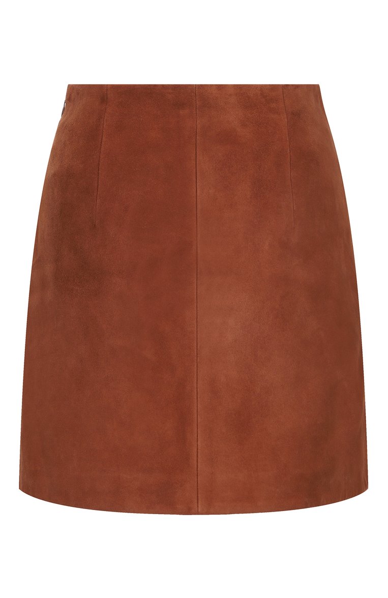 Кожаная юбка MIU MIU, арт. MPD639-1U61-F0324, фото 2