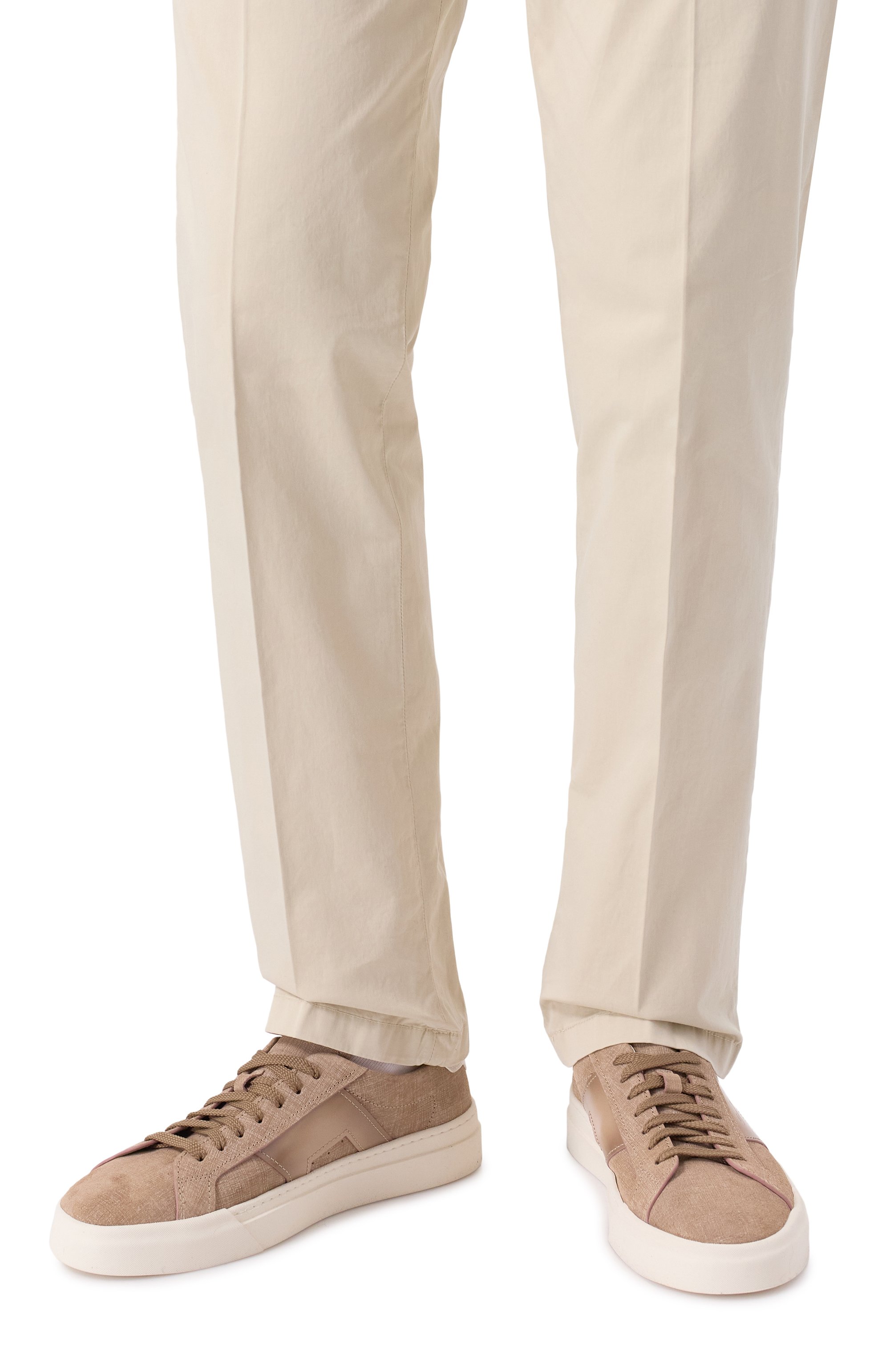 Замшевые кеды gloria SANTONI, арт. MBGG21964PNNCFCT, фото 3