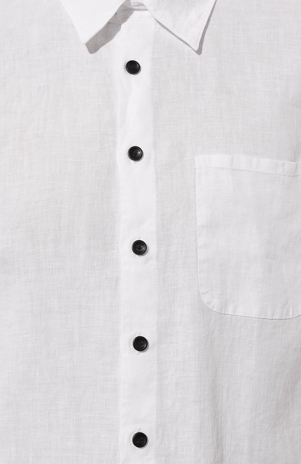 Льняная рубашка HANNES ROETHER белого цвета по цене 27300 руб., арт. K0N29ZESS.608, фото 5 Льняная рубашка HANNES ROETHER, арт. K0N29ZESS.608, фото 5