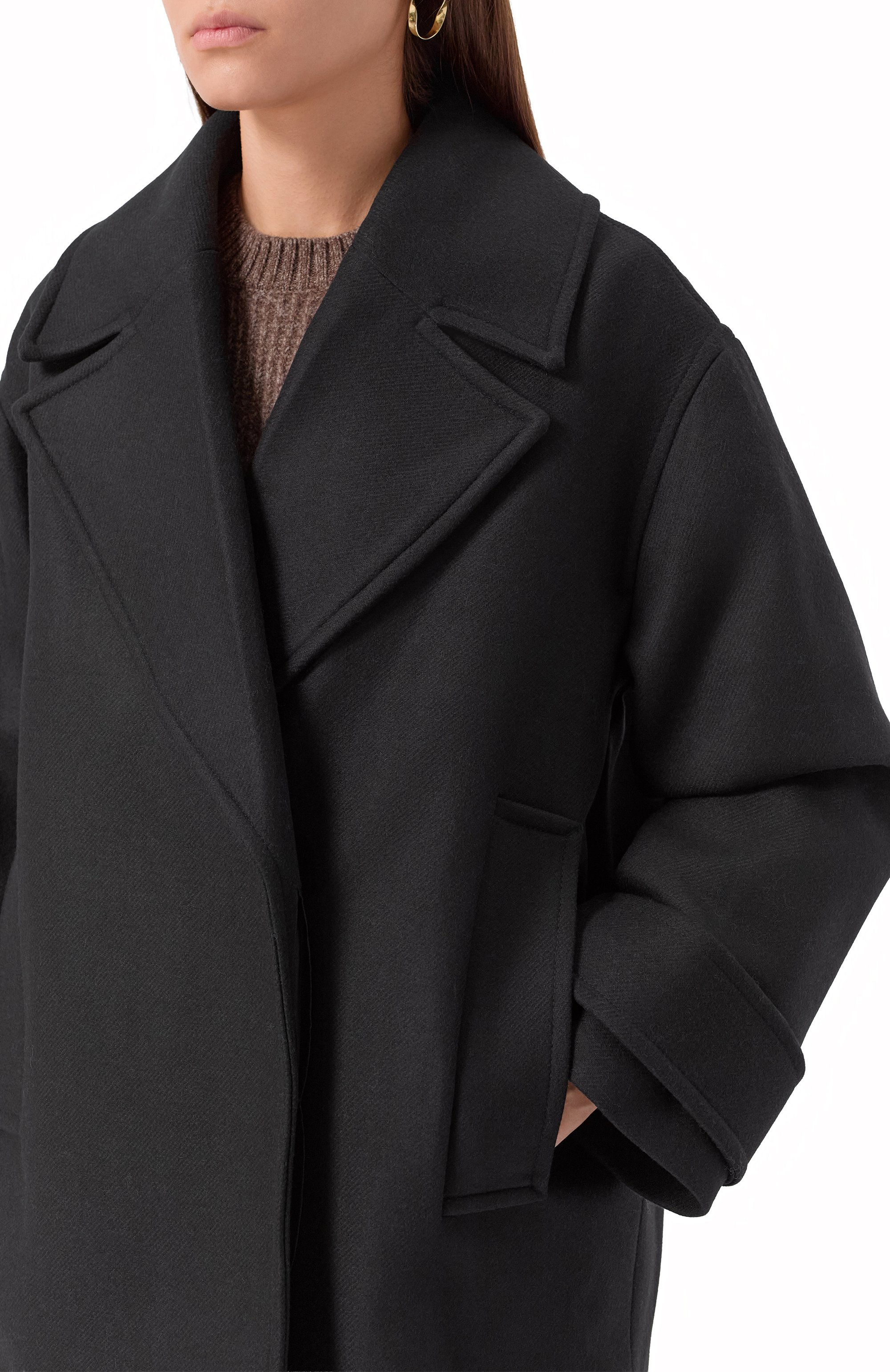 Полупальто из шерсти и кашемира IVY OAK, арт. I0111161/CARLY_, фото 5