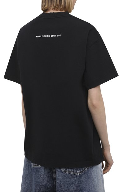 Хлопковая футболка BALENCIAGA, арт. 612965/TJVK7, фото 4