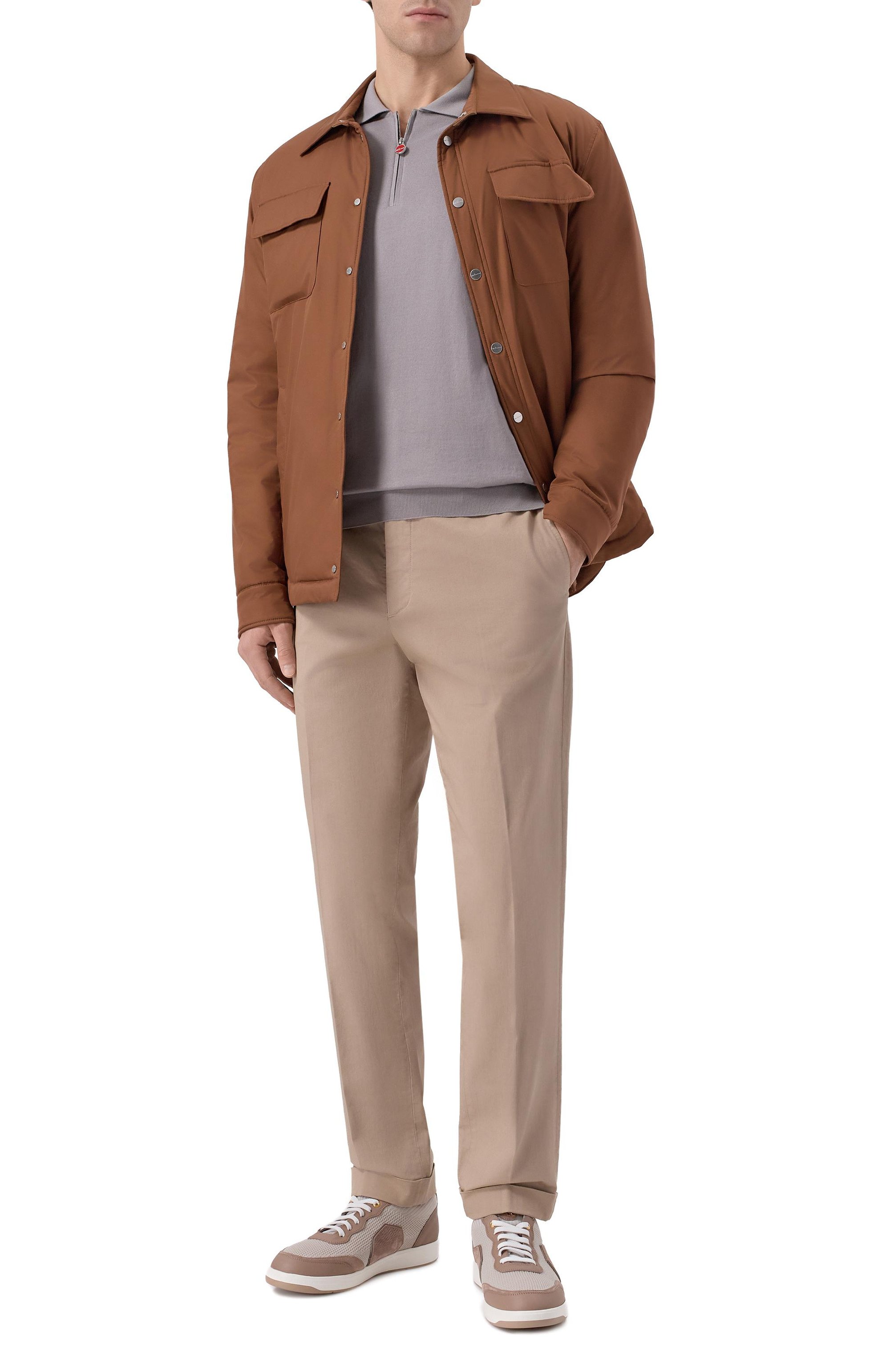 Хлопковое поло KITON, арт. UMKX33Z, фото 2