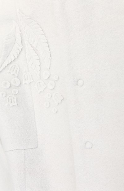 Пальто с круглым вырезом и аппликациями MONNALISA, арт. 190105R5, фото 3