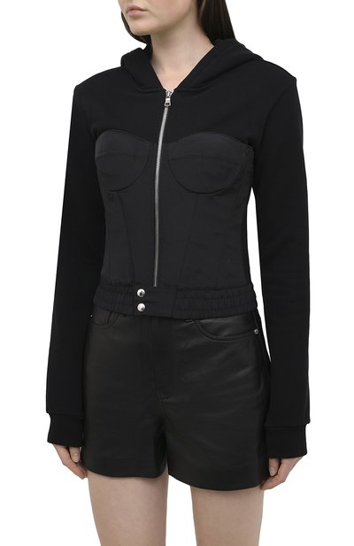 Хлопковый кардиган RTA, арт. WF0213-9030BLK, фото 3