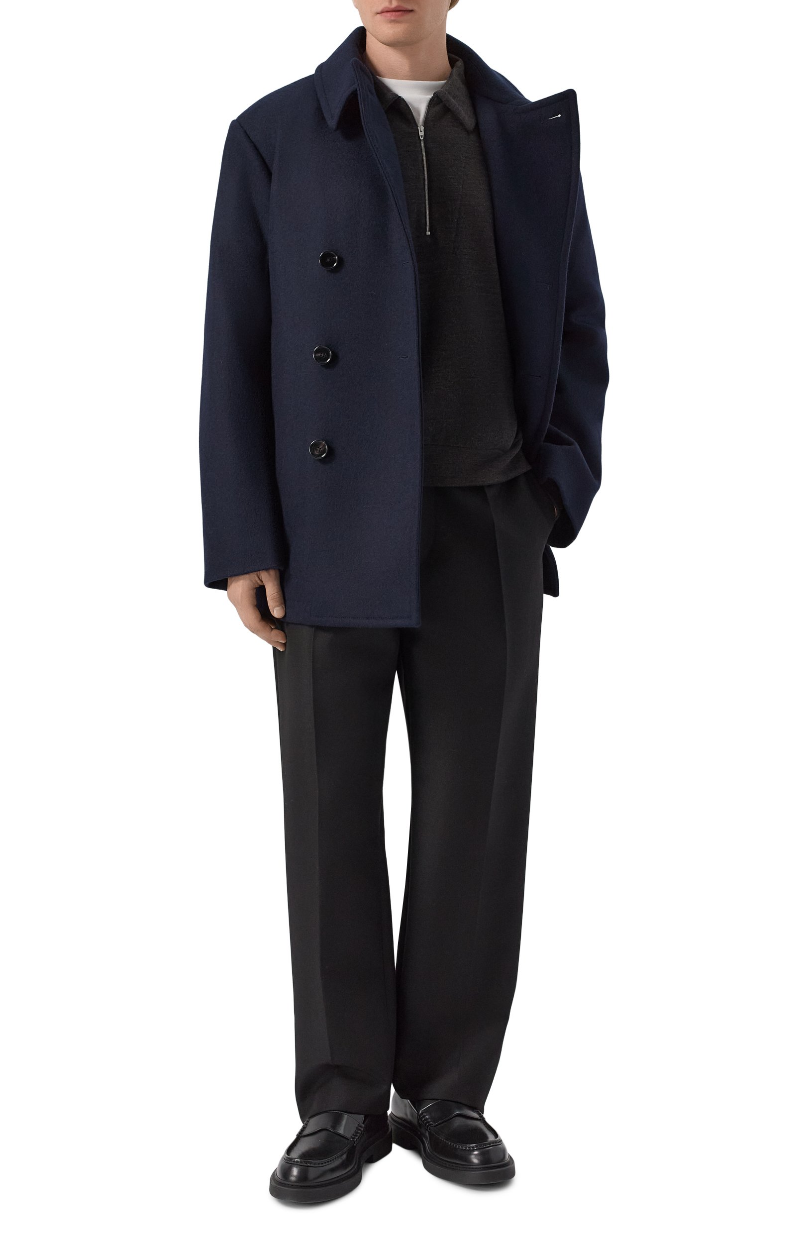 Анорак из хлопка и шерсти JIL SANDER, арт. J22GU0164/J20390, фото 2