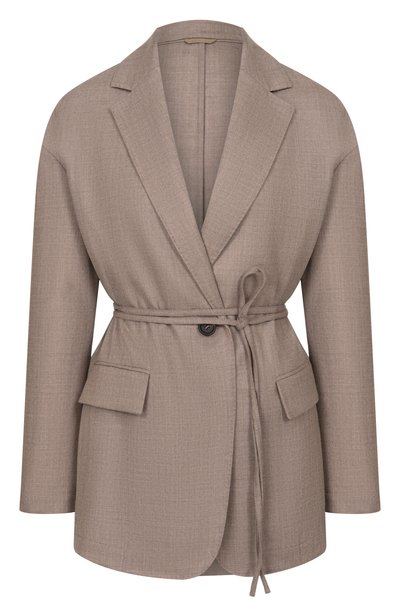 Женский шерстяной жакет BRUNELLO CUCINELLI, арт. MG5507433P