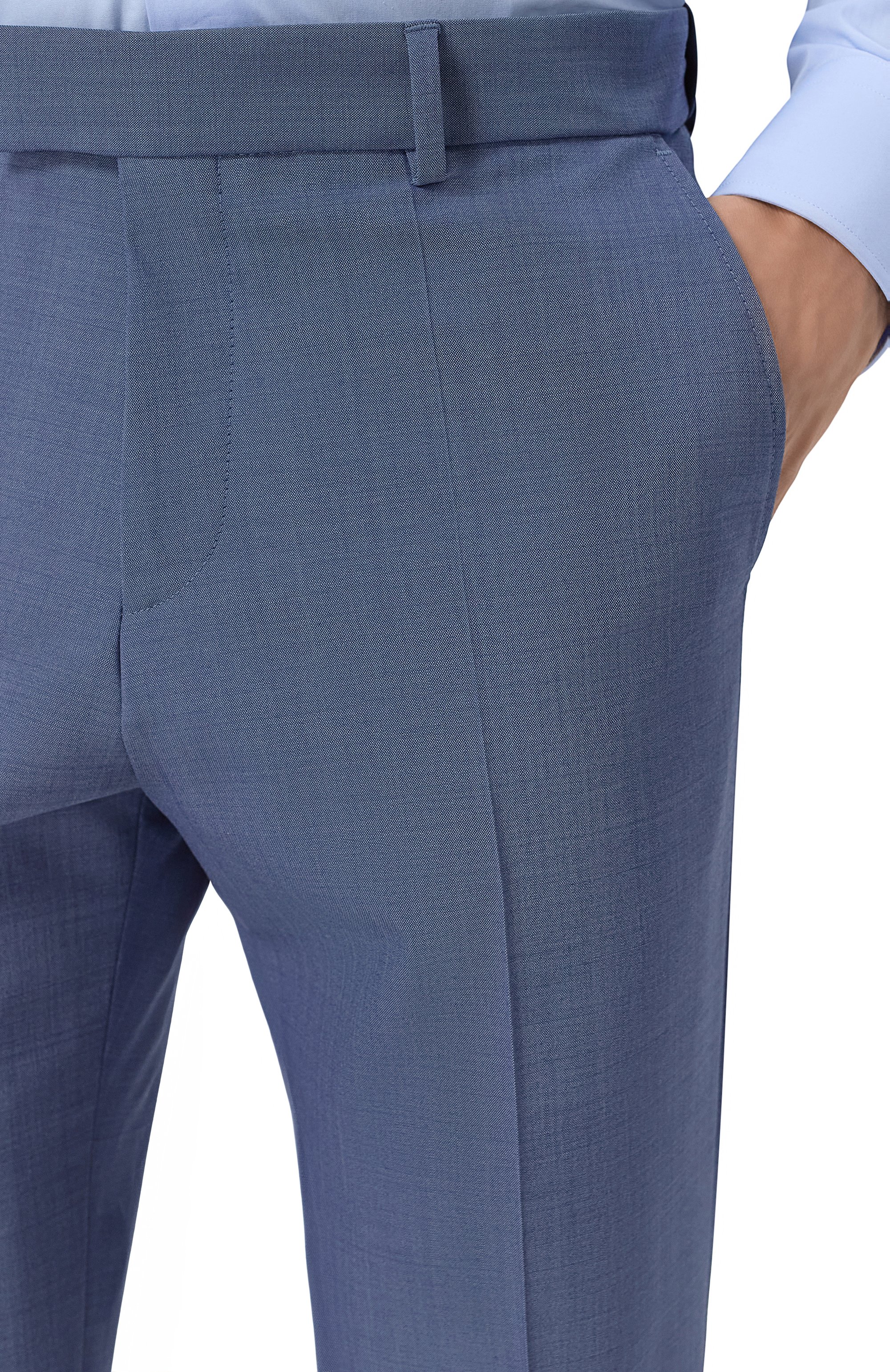 Шерстяные брюки BOSS, арт. 50535041, фото 5