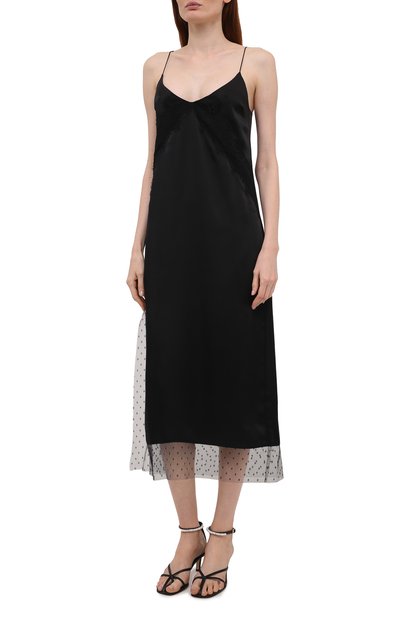Платье REDVALENTINO черного цвета по цене 76350 руб., арт. WR3VABA5/61Y, фото 3 Платье REDVALENTINO, арт. WR3VABA5/61Y, фото 3