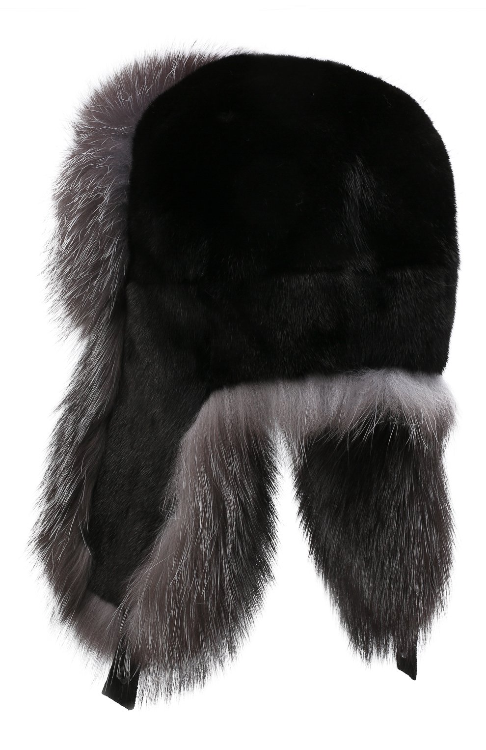 Меховая шапка-ушанка из норки и лисы VICTORIA KUSENKOVA, арт. 322805523227, фото 2