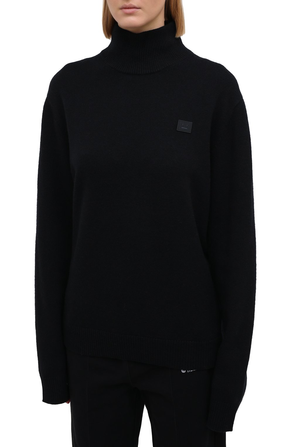 Шерстяная водолазка ACNE STUDIOS черного цвета по цене 31450 руб., арт. C60029/W, фото 3 Шерстяная водолазка ACNE STUDIOS, арт. C60029/W, фото 3