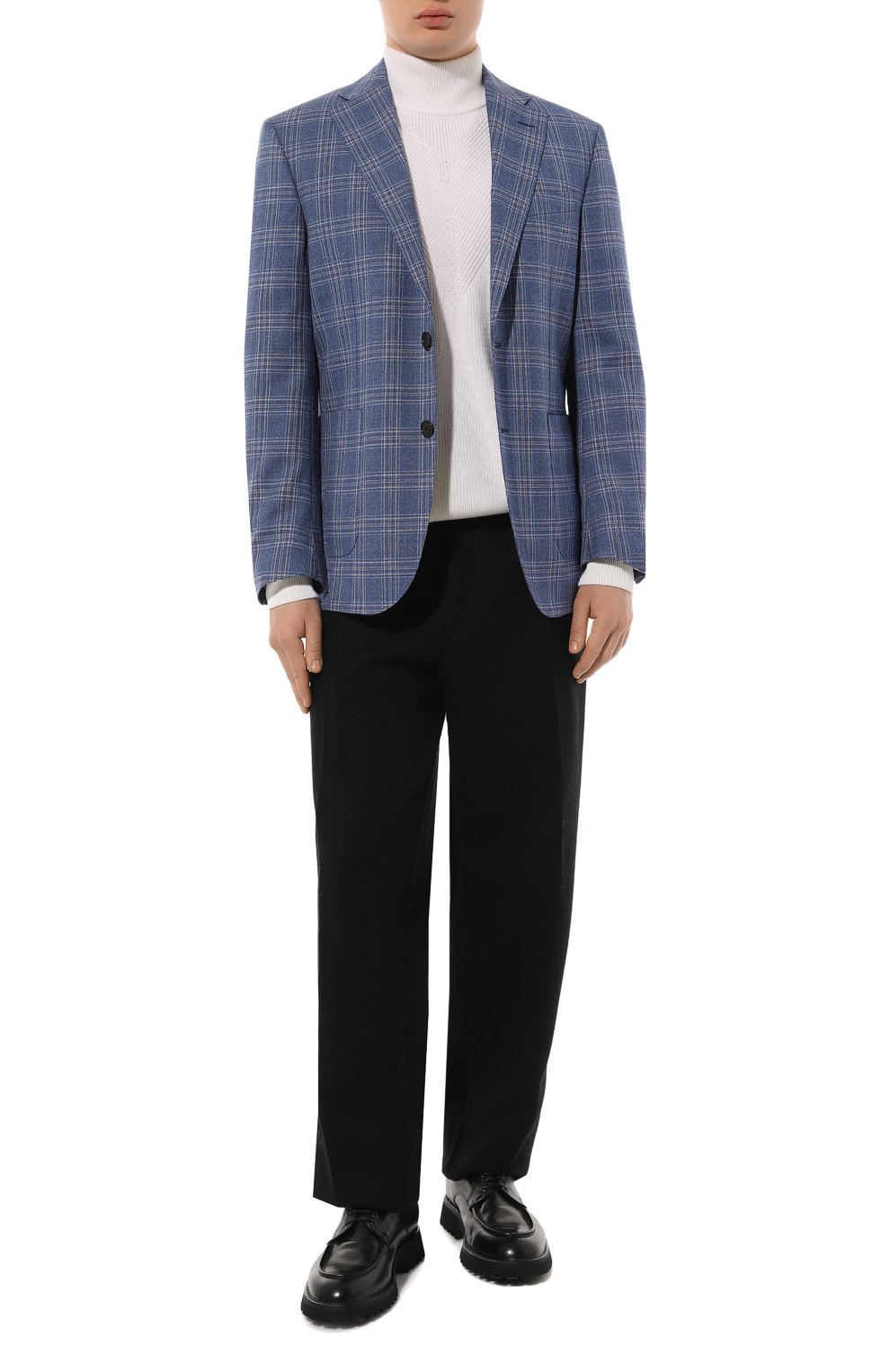 Шерстяной пиджак CORNELIANI, арт. 936018-9316333, фото 2