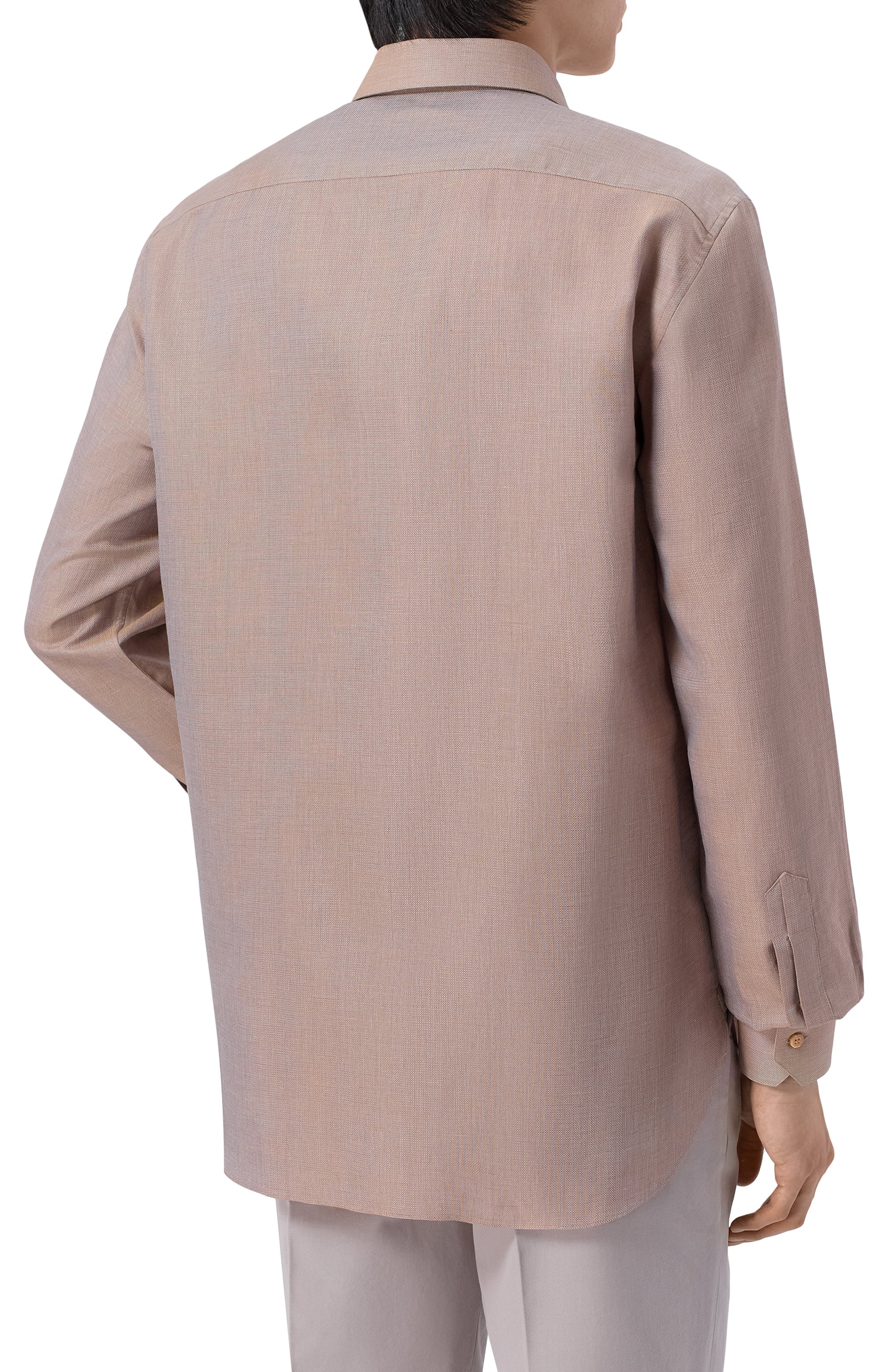 Рубашка из хлопка и льна STEFANO RICCI, арт. MC008361/R3165, фото 4