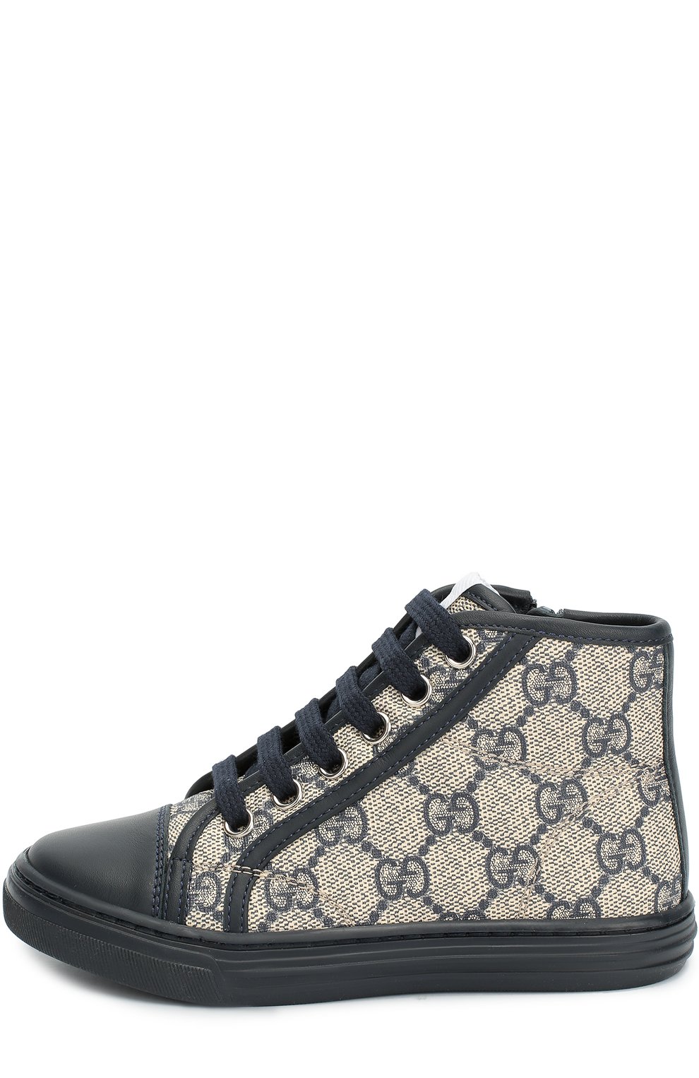 Высокие кеды с принтом GUCCI, арт. 313057/KLQ30, фото 1