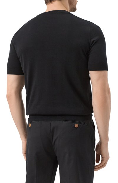 Хлопковый джемпер BRUNELLO CUCINELLI, арт. M29805200, фото 4