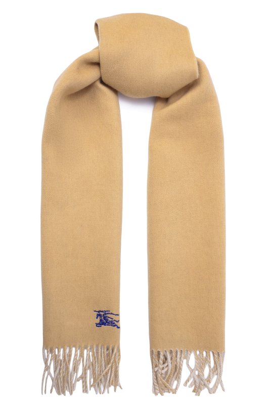 Кашемировый шарф Burberry 8110020 Жёлтый 8110020
