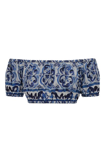 Хлопковый топ DOLCE & GABBANA, арт. F755RT/HH5BA, фото 1