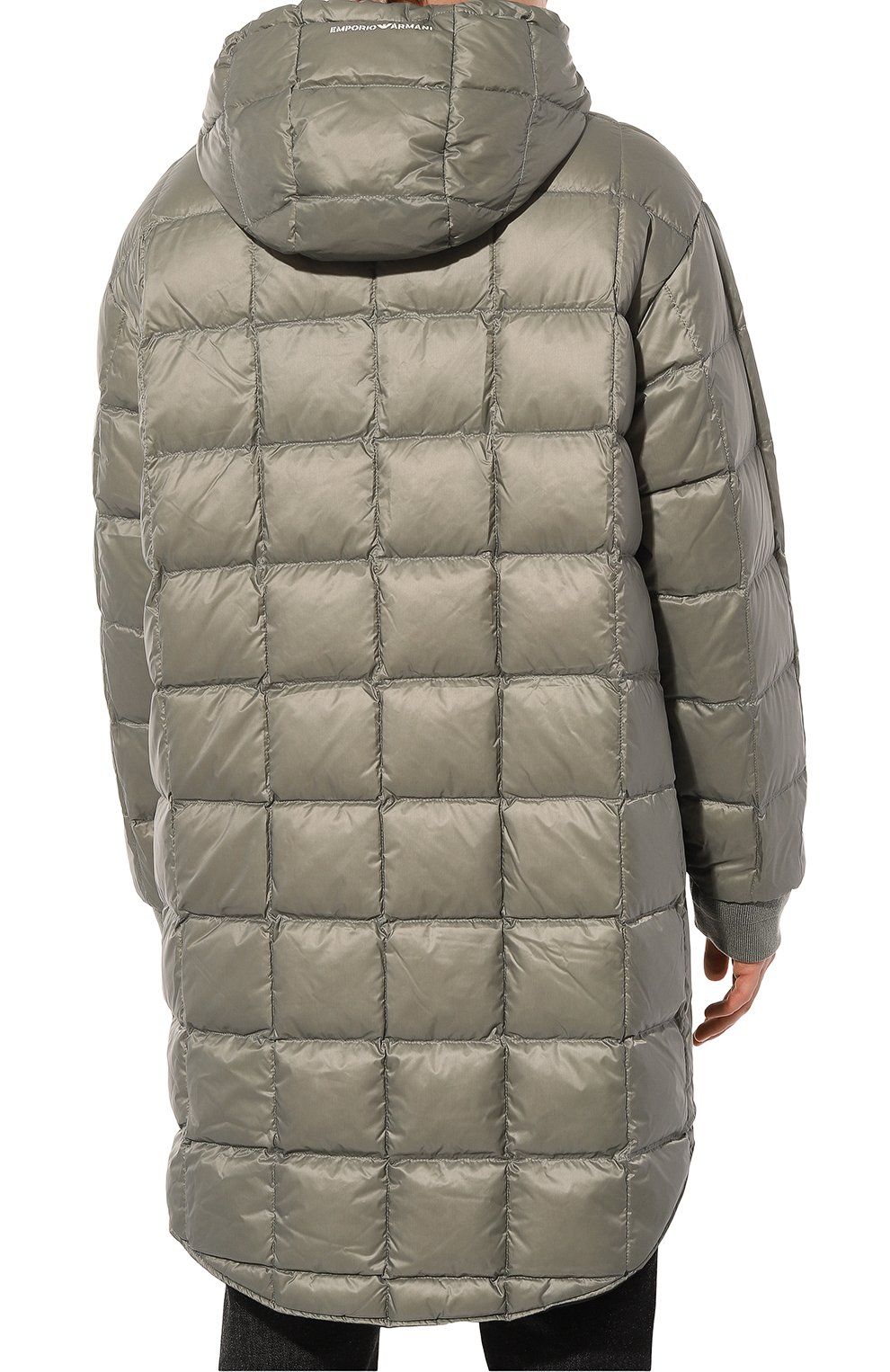 Двусторонний пуховик EMPORIO ARMANI черного цвета по цене 74250 руб., арт. 6R1L95/1NHMZ, фото 7 Двусторонний пуховик EMPORIO ARMANI, арт. 6R1L95/1NHMZ, фото 7