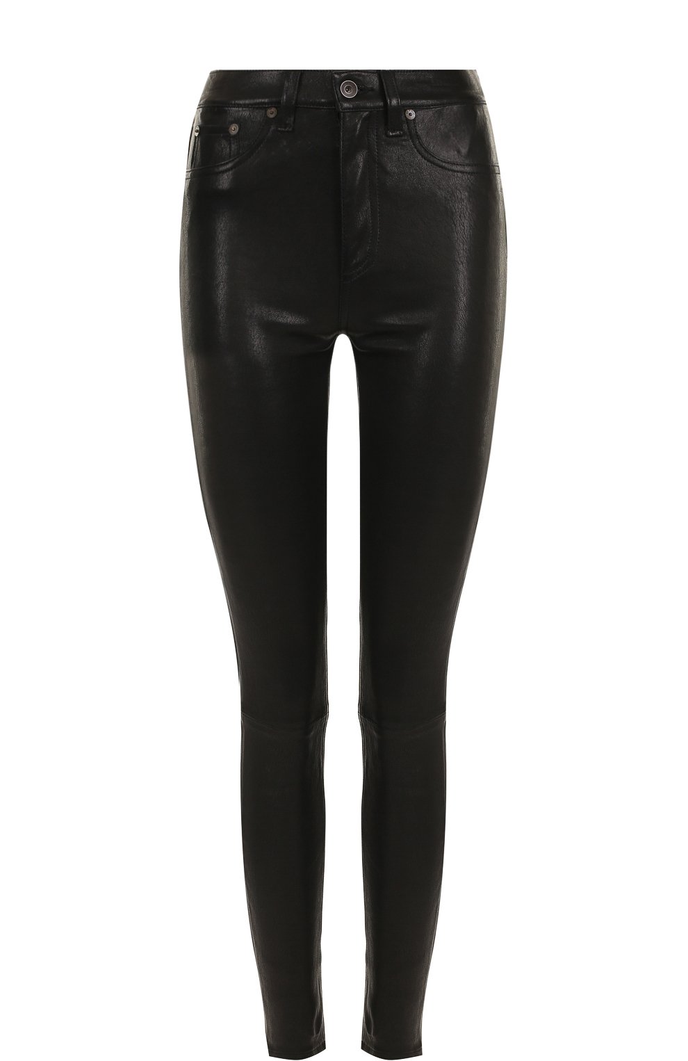 Кожаные брюки RAG AND BONE, арт. W1632L034BLK, фото 1