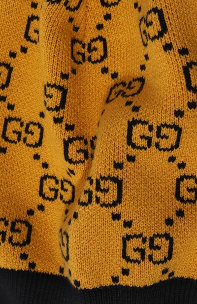 Шапка из шерсти и хлопка GUCCI, арт. 664983 3GF10, фото 3