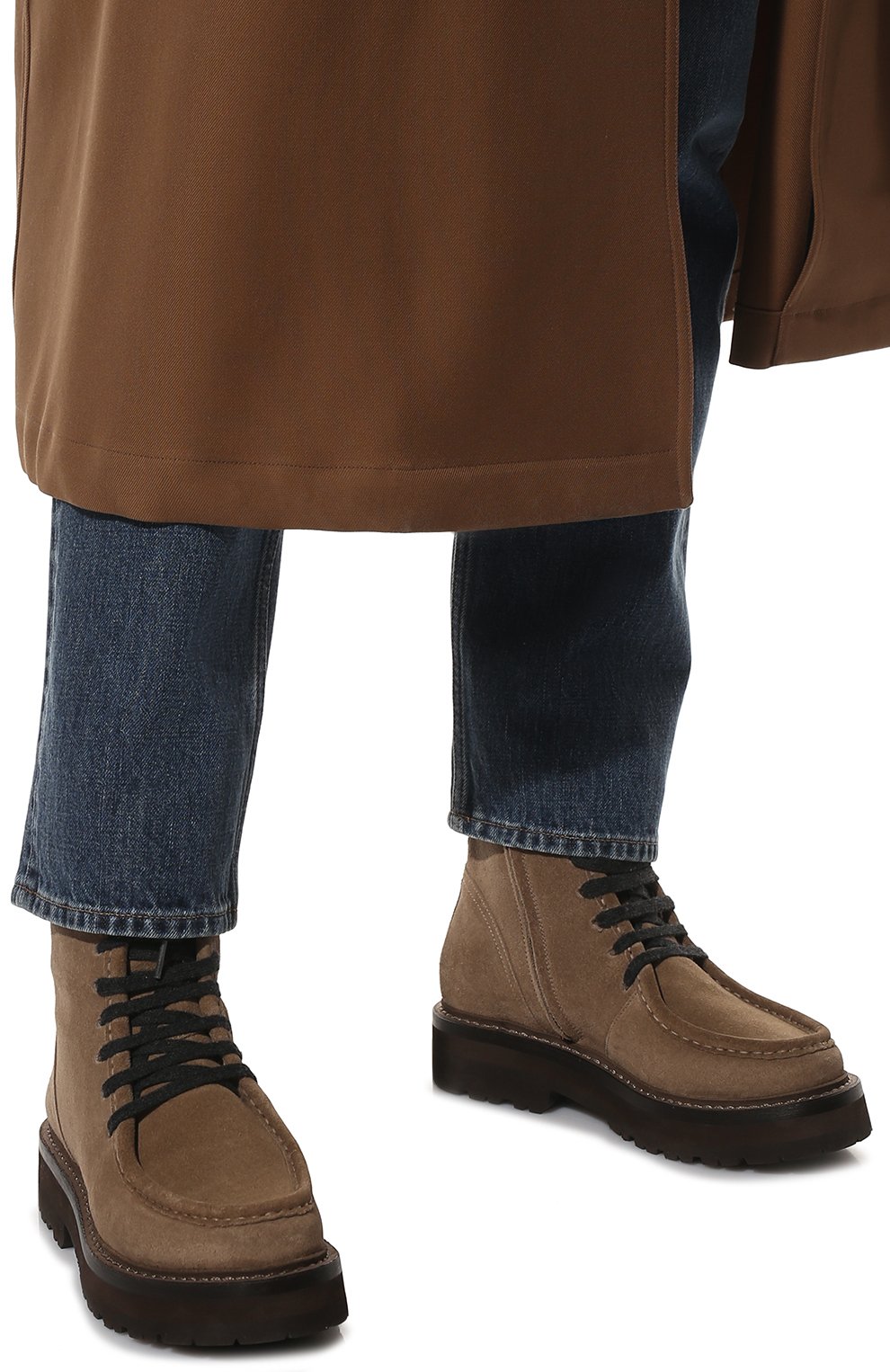 Замшевые ботинки BRUNELLO CUCINELLI, арт. MZSFG2114, фото 3