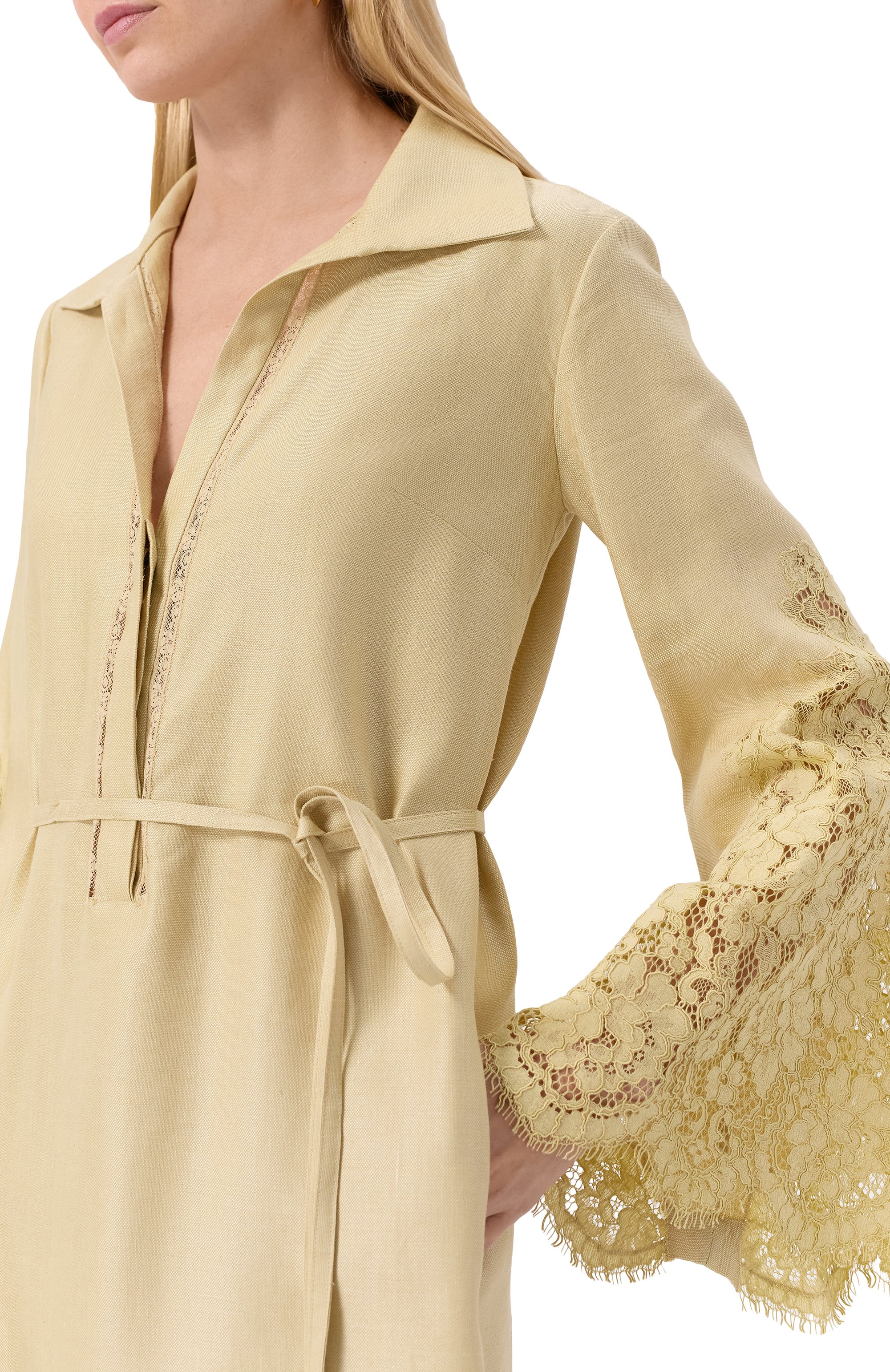 Платье изо льна и шелка MVST, арт. 25E/X2P/0/H091/5546, фото 5