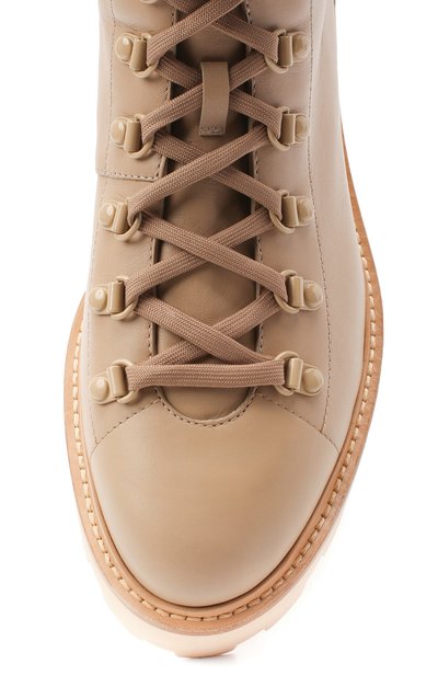 Кожаные ботинки eshe JIMMY CHOO, арт. ESHE FLAT/HLN, фото 5