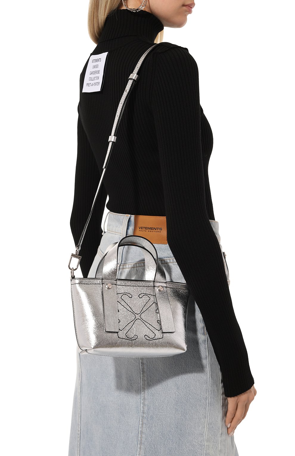 Сумка day off mini OFF-WHITE, арт. 0WNA226F24LEA003, фото 2