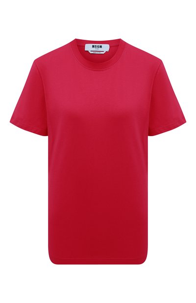 Женская хлопковая футболка MSGM, арт. 3341MDM185 227798