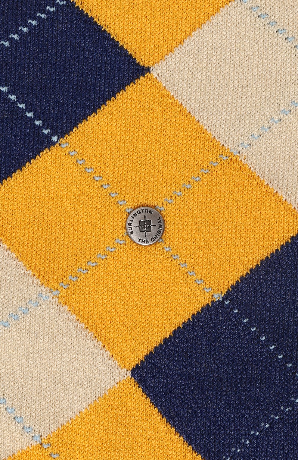 Хлопковые носки BURLINGTON желтого цвета по цене 2480 руб., арт. 21088, фото 2 Хлопковые носки BURLINGTON, арт. 21088, фото 2