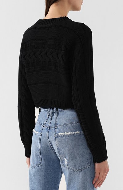 Хлопковый пуловер RTA, арт. WS969-7064JTBK, фото 4