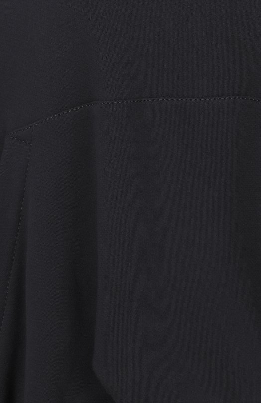 Хлопковое худи EDOMO Н013011FW2425 Чёрный  Н013011FW2425 Фото 6