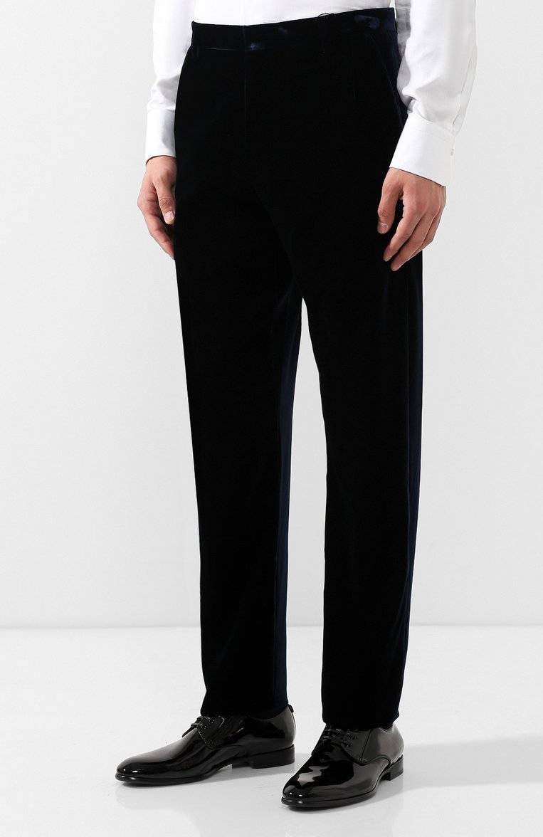 Брюки прямого кроя из вискозы GIORGIO ARMANI, арт. 8WGPP010/T0025, фото 1